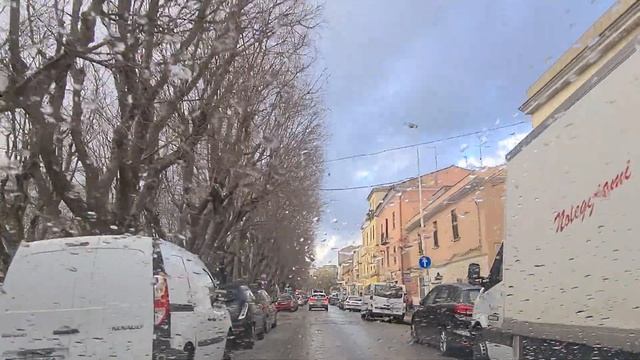 Driving In Sassari / Cab View Sassari / 4k Sardinia 2022