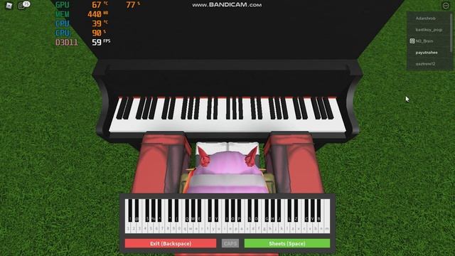 roblox piano the mimic (theme) смотреть онлайн