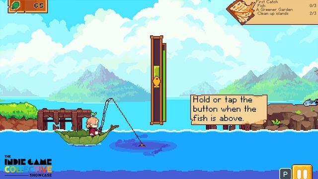 Luna's Fishing Garden - The Wargoat Indie Game Review (IGC Showcase) смотреть онлайн