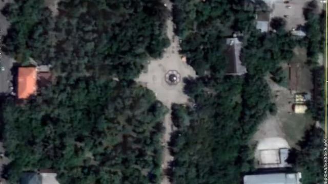 г Семей. Вырубка деревьев в центральном парке смотреть онлайн