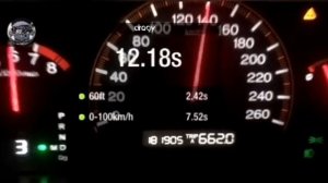 Разгон Аккорд 7 2.4