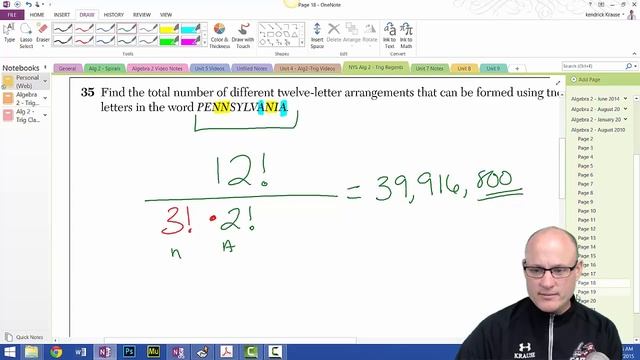 NYS Algebra 2 - Trig Regents August 2010 Parts 2 - 4 - SOLUTIONS смотреть онлайн