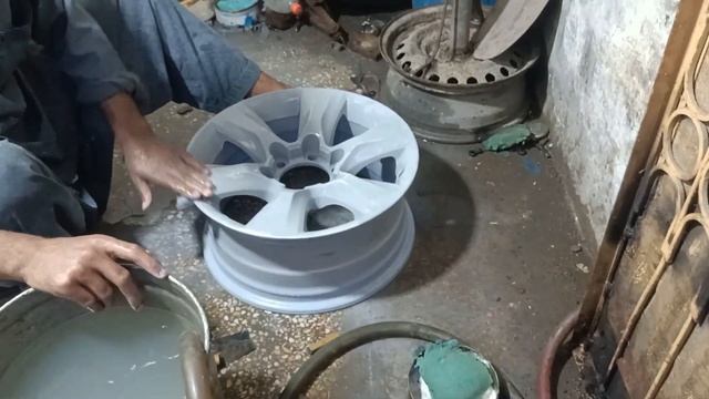 Toyota Land Cruiser Prado 17 inch alloy Rim paint kia смотреть онлайн