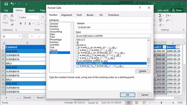 How to create a custom number format in Excel - trick 30 tutorial #excel #short beginner смотреть онлайн