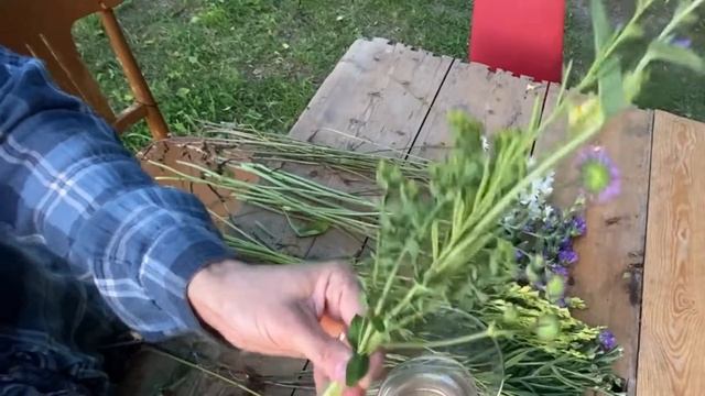 Букет из полевых цветов своими руками. Техника по спирали. Полевые цветы.