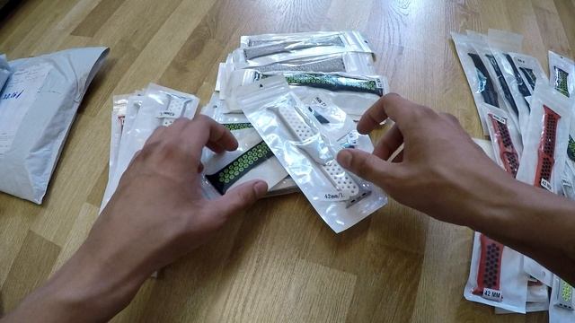 Спортивный ремешок Nike для Apple Watch