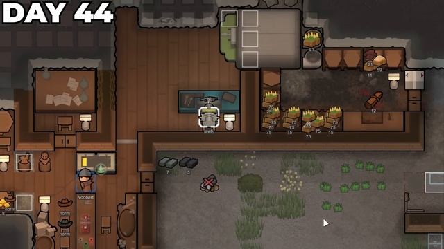 We Survived 100 Days in RimWorld MULTIPLAYER (With Noobert) смотреть онлайн