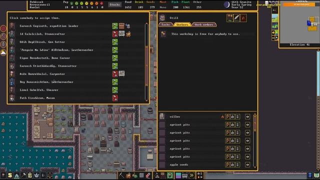 Dwarf Fortress - Легендарная игра вышла в релиз! Колония Dwarf Fortress стрим