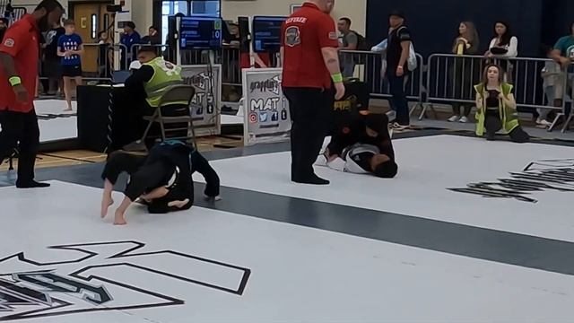 8 year old Jiu Jitsu Grey Belt - Grappling X Sacramento, CA 04/22/23 Nazary Perkov Gi #1 смотреть онлайн