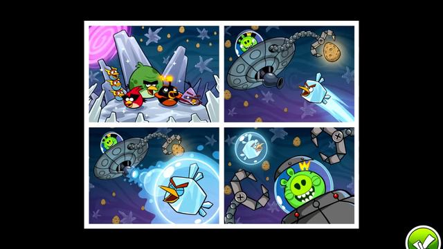 Angry Birds: Space. COLD CUTS (level 2-20) 3 stars Прохождение от SAFa смотреть онлайн