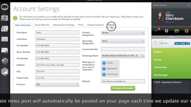 account settings 7 how to get automated news posts on website смотреть онлайн