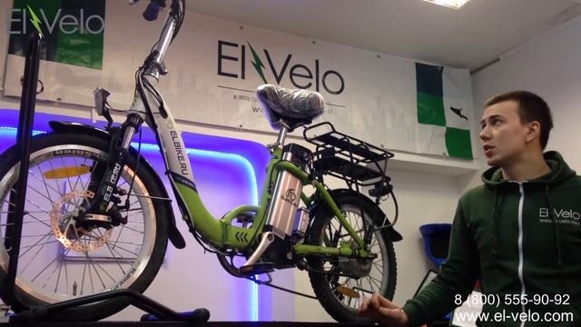 Тюнинг электровелосипеда Elbike Galant