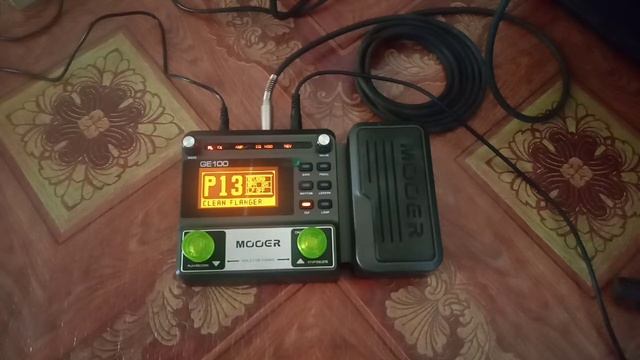 MOOER GE100 multi effects Pedal best review part2 смотреть онлайн