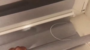 Установка рулонных штор день-ночь (часть 1)