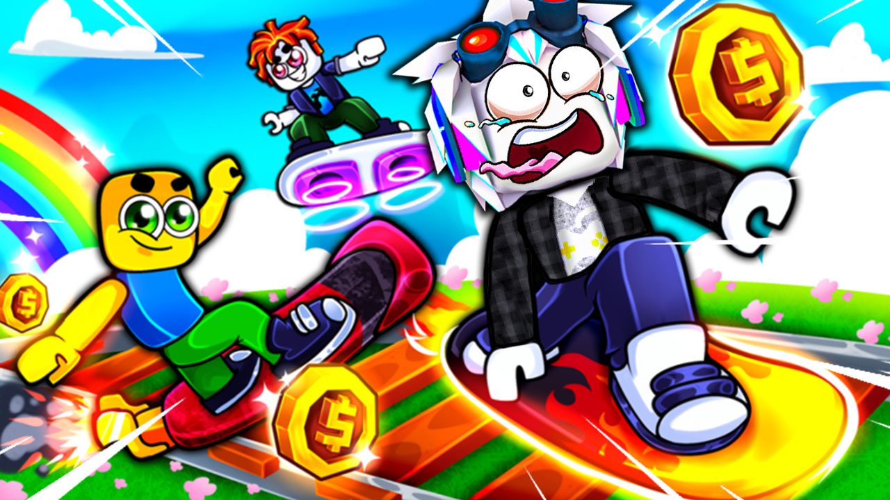 ГОНКИ НА САМЫХ БЫСТРЫХ ХОВЕРБОРДАХ В РОБЛОКЕ! ROBLOX Hoverboard Race смотреть онлайн