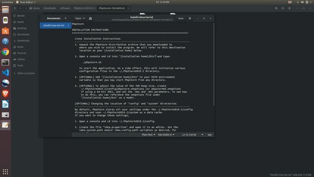 How To Install PhpStorm For Free In Linux - Install A tar.gz File in Ubuntu 2019 or 2020 смотреть онлайн