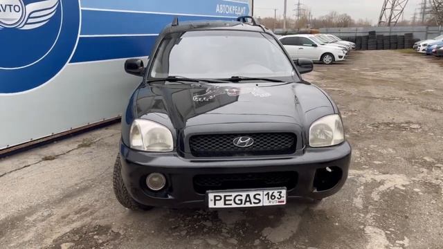 HYUNDAI SANTA FE, 2001, черный, 410 000 руб.