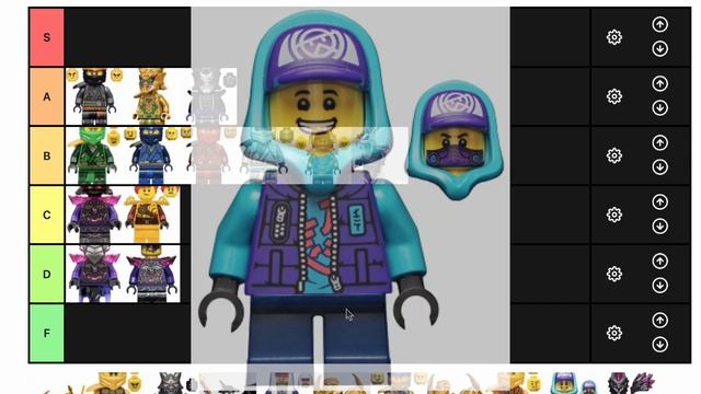EVERY Lego Ninjago Crystalized Minifigure RANKED смотреть онлайн