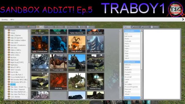 SANDBOX ADDICT EP 5 Skyrim Showcase NPC'S смотреть онлайн
