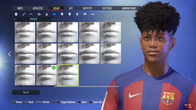 I Created Lamine Yamal Face For Barcelona Career Mode On FIFA 22 And FIFA 23.