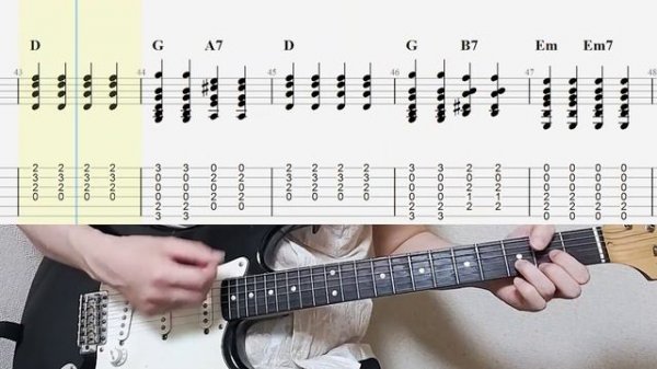 The Beatles - All You Need Is Love Guitar Tabs