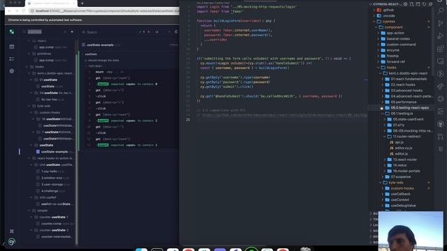 cypress-react-component-test-examples repo overview смотреть онлайн