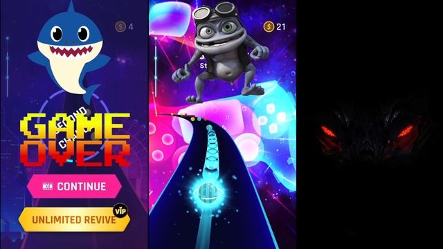 Tiles Hop Crazy Frog | Baby Shark | Gummy Bear | Tiles Hop EDM Rush