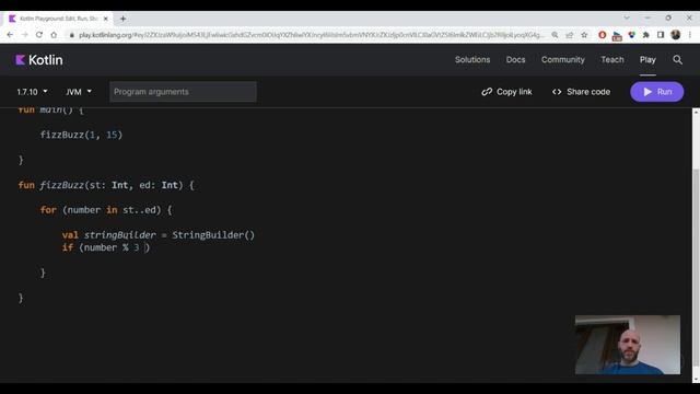 Fizz Buzz Challenge - resolvendo de maneira idiomática em Kotlin смотреть онлайн