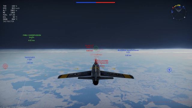 War Thunder F86-A5 Sabre...how to survive at 9.7 смотреть онлайн