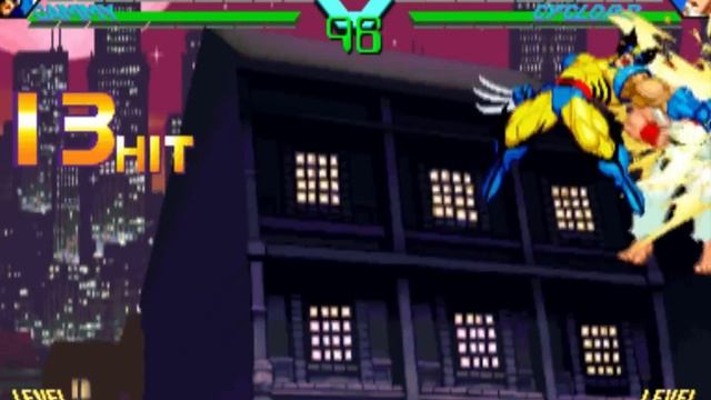 【TAS】X-MEN VS STREET FIGHTER - WOLVERINE & CAMMY смотреть онлайн