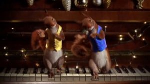 Новогодние белки