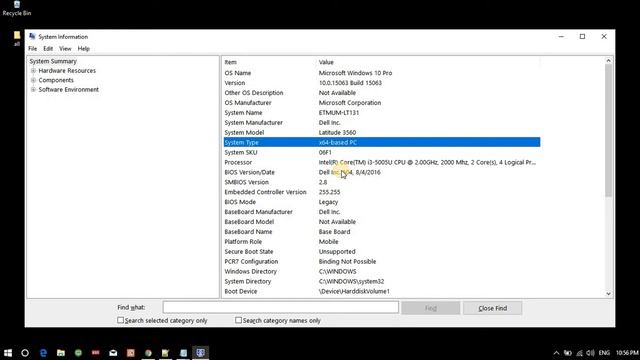 How to check which oracle VirtualBox software work on you system msinfo32 English смотреть онлайн