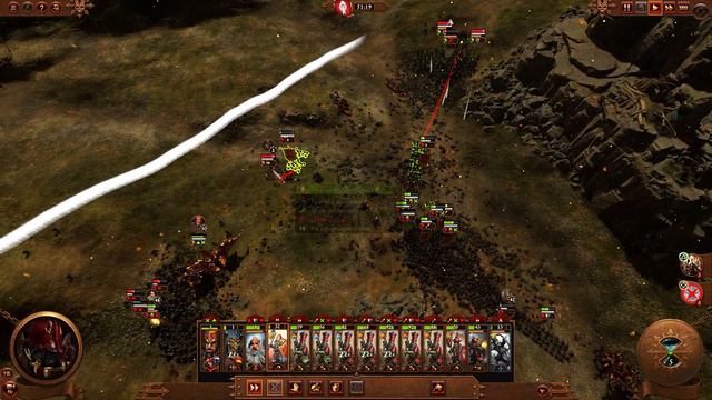Total War: Warhammer 3 Легенда Гномы Хаоса - Рыцари Каледора [15] смотреть онлайн