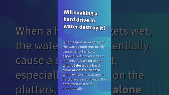 Can you destroy a hard drive with a hammer? смотреть онлайн