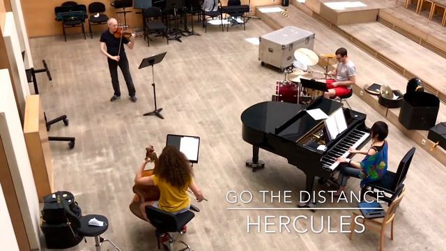 Go the distance (B.S.O. "Hercules") - Cuarteto de violín, piano, batería y contrabajo смотреть онлайн