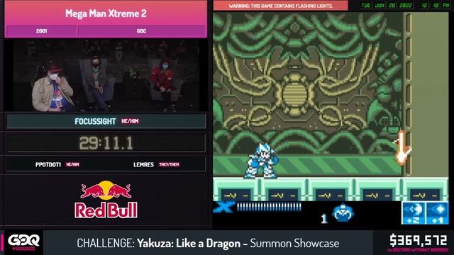 Mega Man Xtreme 2 by FocusSight in 37:55 - Summer Games Done Quick 2022 смотреть онлайн