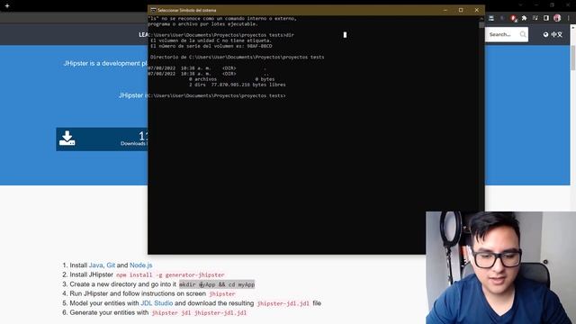 Instalar JHipster en Windows смотреть онлайн