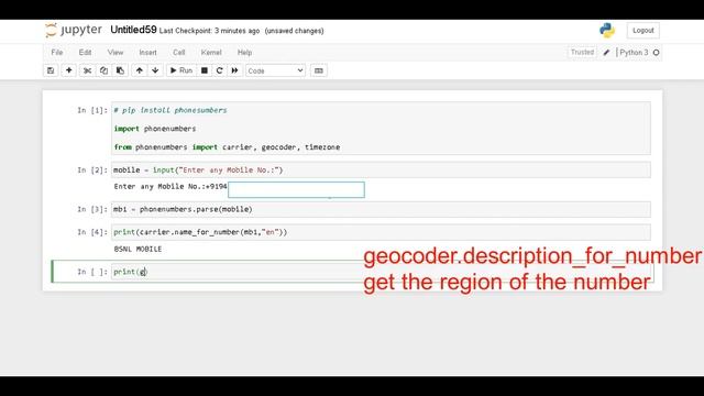Python - phonenumbers Package || Get Details of any Number|| смотреть онлайн