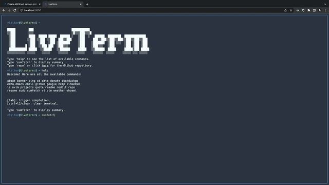How To Add Custom Terminal in Your Website by Using LiveTerm смотреть онлайн
