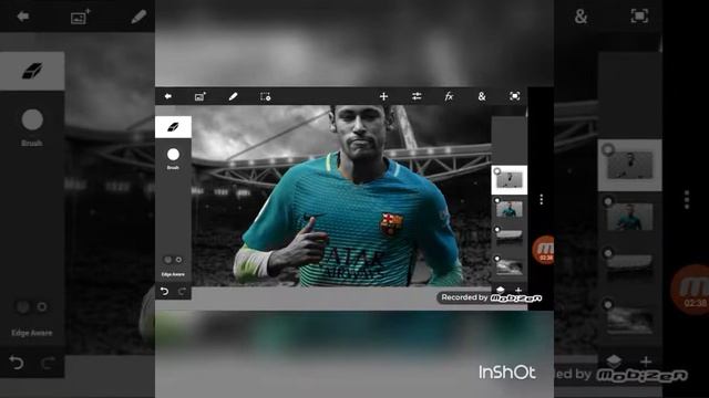 Photoshop touch Neymar football edit смотреть онлайн