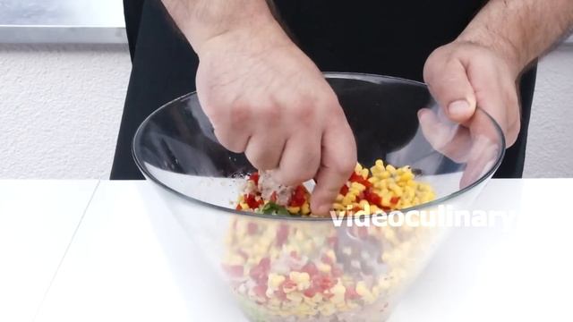 Салат Пикантный с тунцом - Рецепт Бабушки Эммы