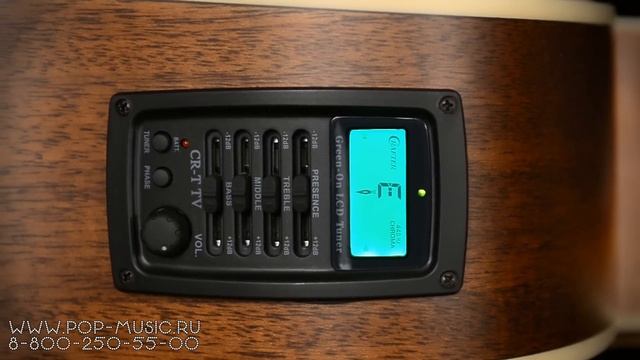 Электроакустическая гитара CRAFTER GAE-6 (Electro Acoustic Guitar Review) смотреть онлайн