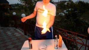 Как повторить фокус Огонь в руке в домашних условиях