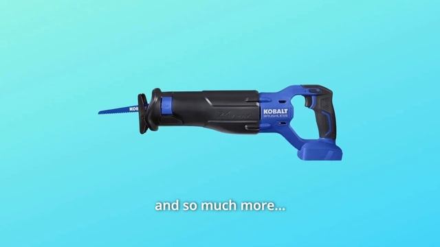 Kobalt 24-Volt Max-Volt Variable Speed Cordless Reciprocating Saw Review