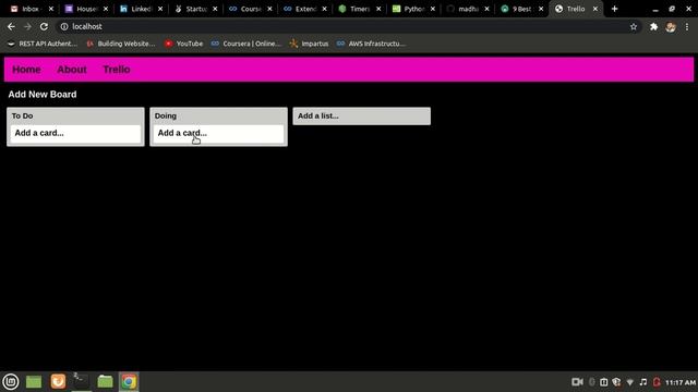 Simple Trello-Clone App смотреть онлайн
