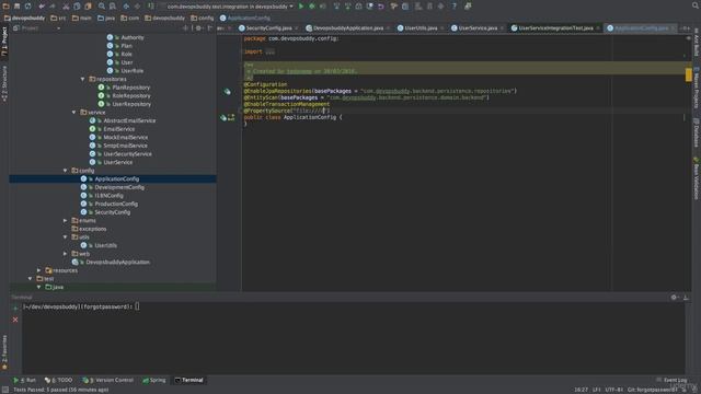 032 Externalising the configuration смотреть онлайн