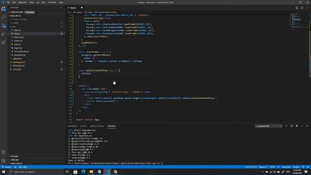 Face Recognition (face api.js) React application Tagalog Tutorial смотреть онлайн