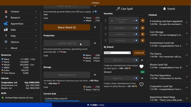 Incremental Wizard Academy Simulator! - Magic Research смотреть онлайн