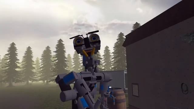 Short Circuit - Johnny 5 VS SAINT but in GMOD #2 смотреть онлайн