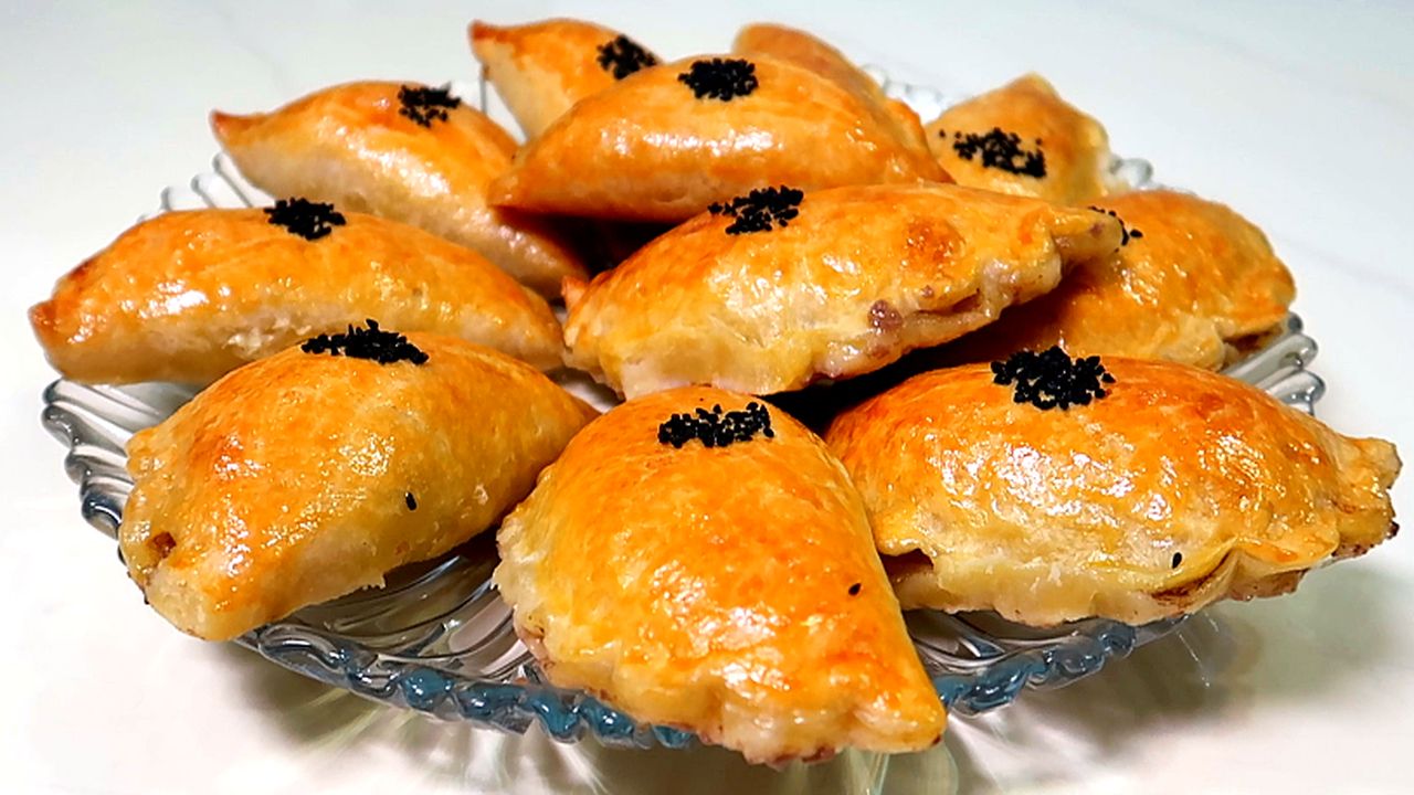 Рецепт Самса из песочного теста. ТАК САМСУ ВЫ ЕЩЕ НЕ ГОТОВИЛИ! Готовит Ольга Ким смотреть онлайн